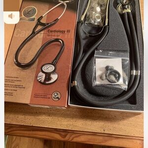 Cardiology III Stethoscope in Black